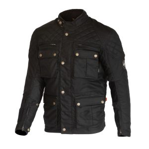 Merlin Edale II D3O Cotec Wax Motorcycle Jacket – Black Merlin Edale II D3O Cotec Wax Motorcycle Jacket - Black