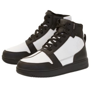 Merlin Forge D3O Waterproof Motorcycle Boots – Black/White Merlin Forge D3O Waterproof Motorcycle Boots - Black White 1