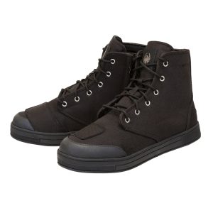 Merlin Knots D3O Canvas Motorcycle Boots – Black Merlin Knots D3O Canvas Motorcycle Boots - Black 2