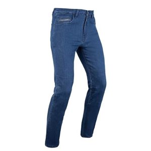 Oxford Original AA Super Stretch Slim Motorcycle Jeans - Mid Blue 1