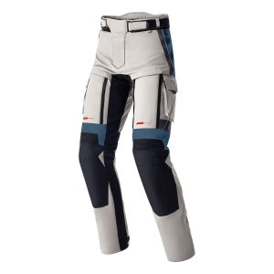 RST Pro Series Adventure D3O Motorcycle Trousers - Silver Blue 1