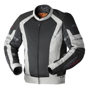 RST Pro Series Ventilator D3O Motorcycle Jacket - Black Silver 1