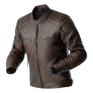RST Roadster Air D3O Leather Motorcycle Jacket - Brown 1