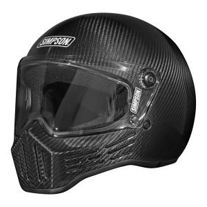 Simpson M30 Cabon Motorcycle Helmet - Black 1