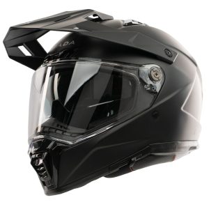 Spada Trailhawk Plain Motorcycle Helmet Matt Black 2