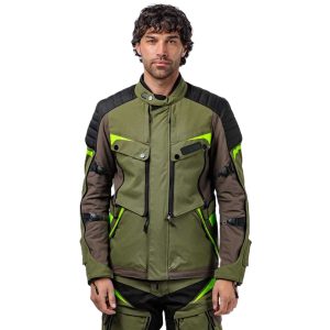 Spada Vanguard Waterproof Motorcycle Jacket – Forest Green Spada Vanguard Waterproof Motorcycle Jacket - Forest Green 2