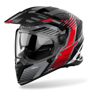 Airoh Bandit Spicy Motorcycle Helmet - Red 1