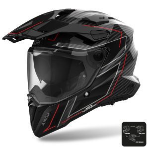 Airoh Commander 2 Carbon Stylish Motorcycle Helmet 1