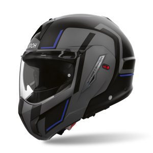 Airoh Mathisse II Genius Motorcycle Helmet Blue 1