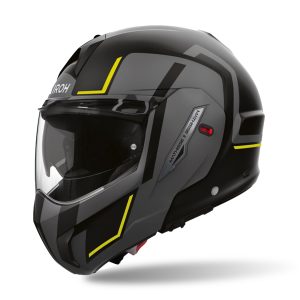 Airoh Mathisse II Genius Motorcycle Helmet Yellow 1