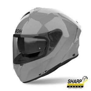 Airoh Spark 2 Plain Motorcycle Helmet - Cement Grey 1