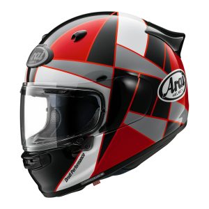 Arai Quantic Peak Motorcycle Helmet - Red 1