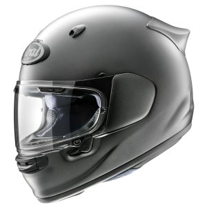 Arai Quantic Plain Motorcycle Helmet - Frost Gun Metallic 1