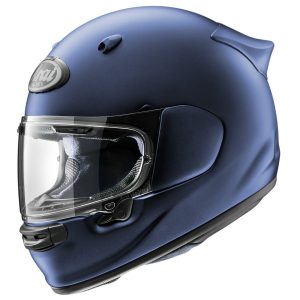 Arai Quantic Plain Motorcycle Helmet - Matt Blue 1