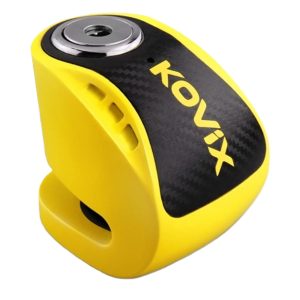 Kovix Overlord KNS6 Alarm Disc Lock 6mm Yellow 1