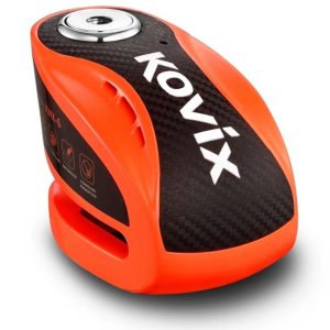 Kovix Overlord KNX6 Motorcycle Alarm Disc Lock 6mm Orange 1