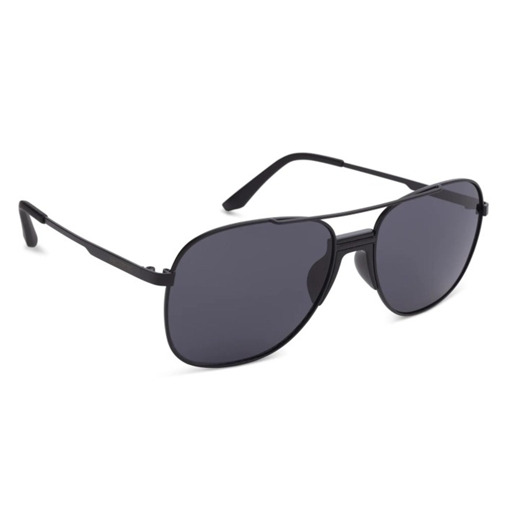 Oxford Force One Motorcycle Sunglasses Black Metal Smoke Lens 1