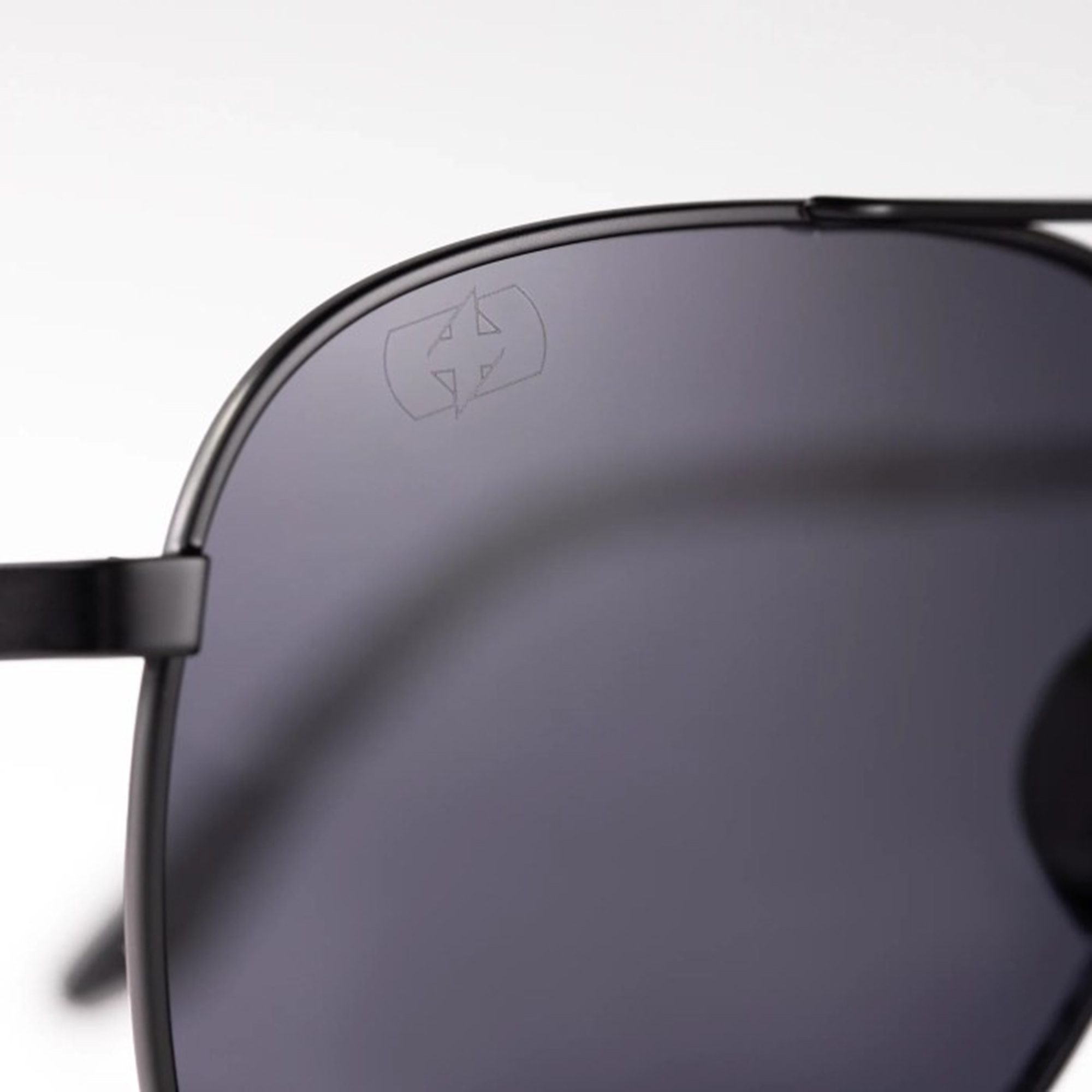 Oxford Force One Motorcycle Sunglasses Black Metal Smoke Lens 3