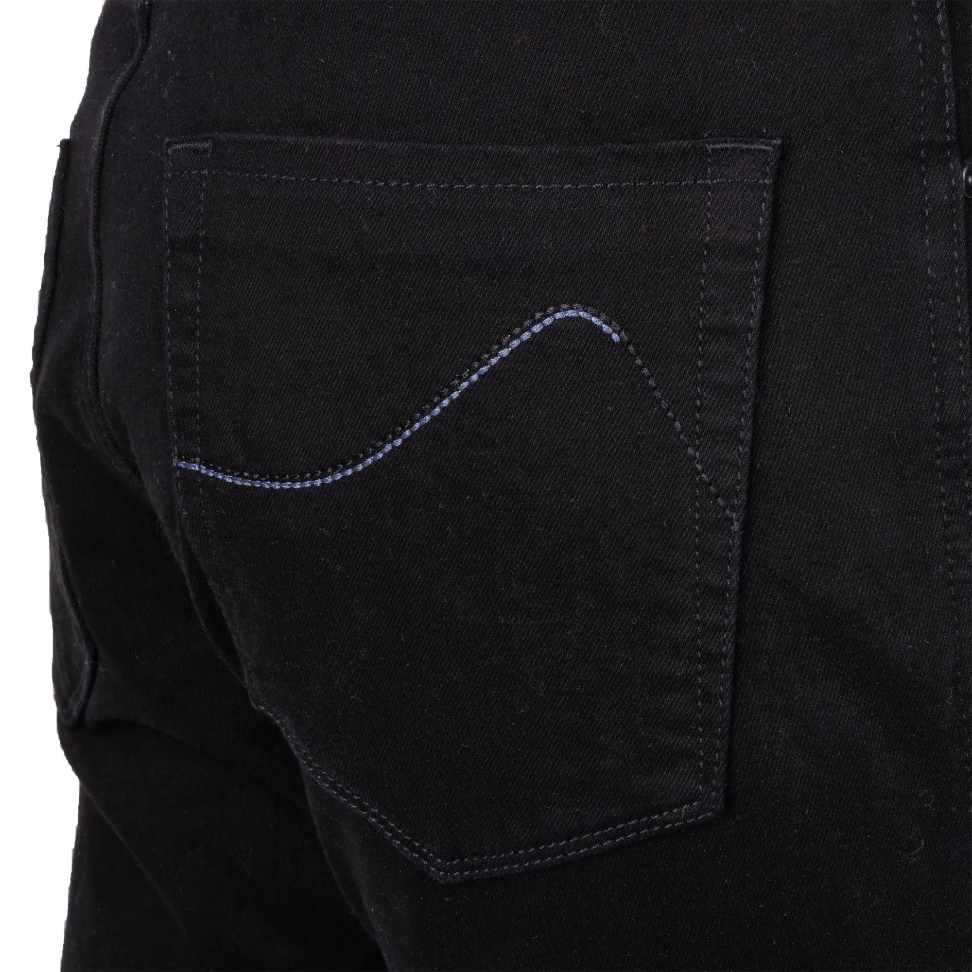 Oxford OA Tailor AA Slim Motorcycle Jeans Black 5
