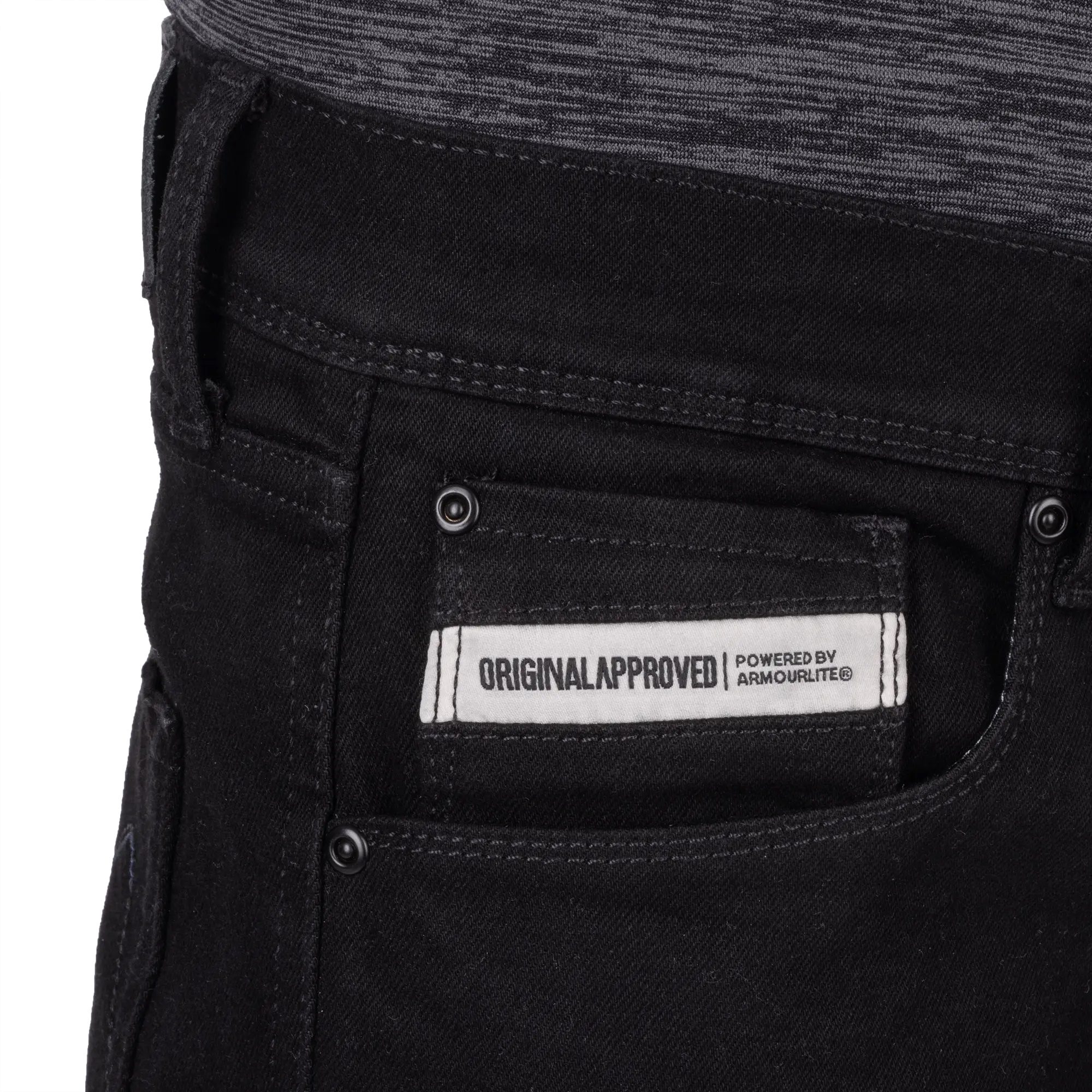 Oxford OA Tailor AA Slim Motorcycle Jeans Black 8