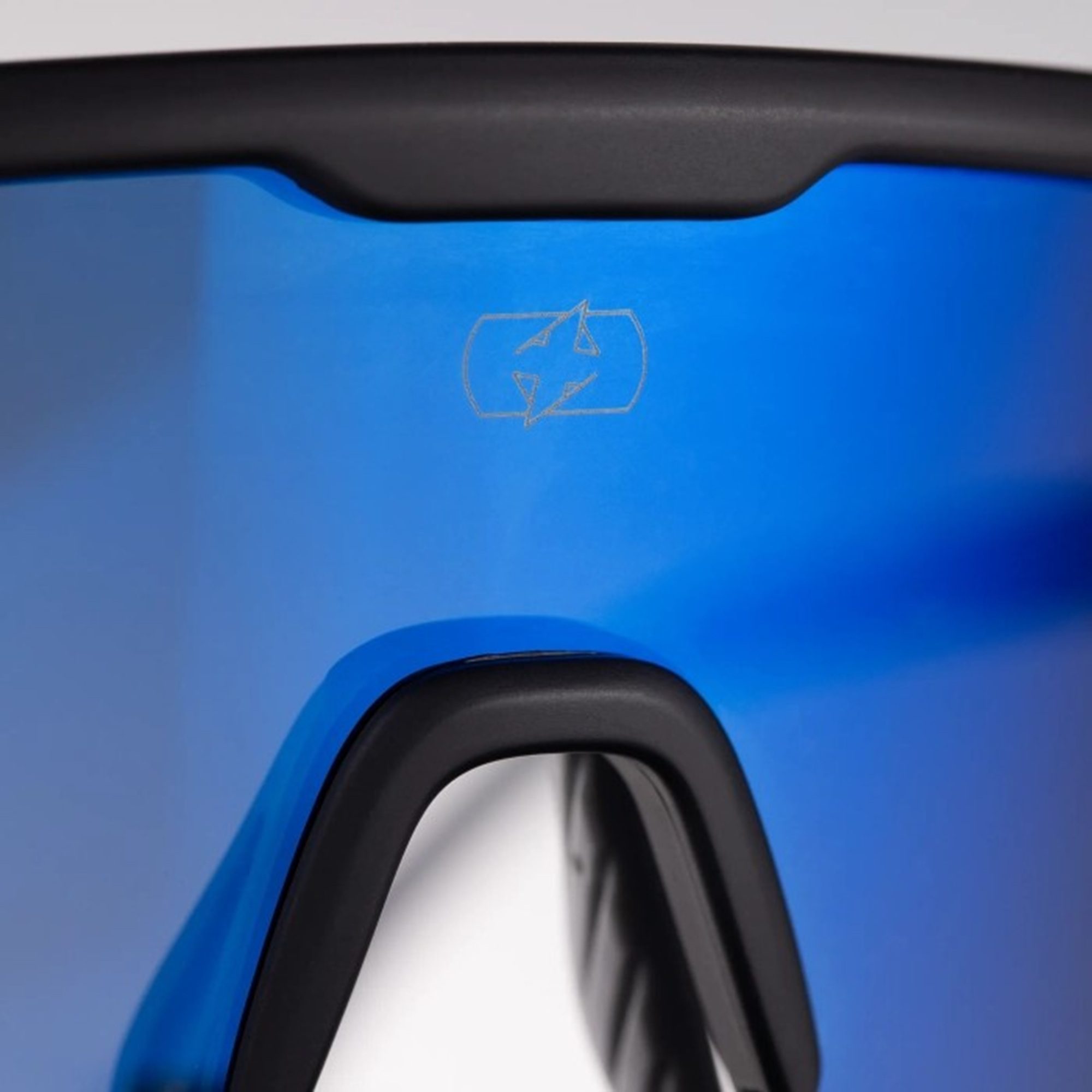 Oxford Pave Motorcycle Sunglasses Black Blue Mirror Lens 3