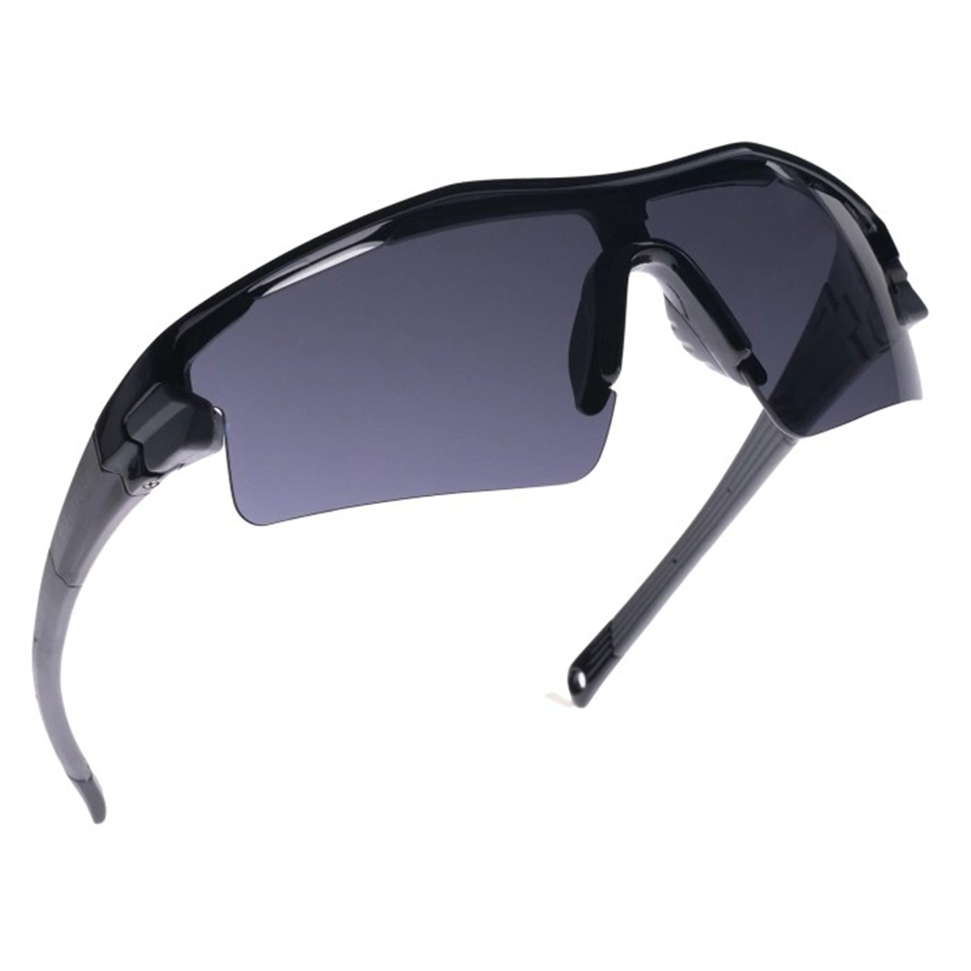 Oxford Sector Multi-Lens Motorcycle Sunglasses - Clear Smoke Yellow Lens 2