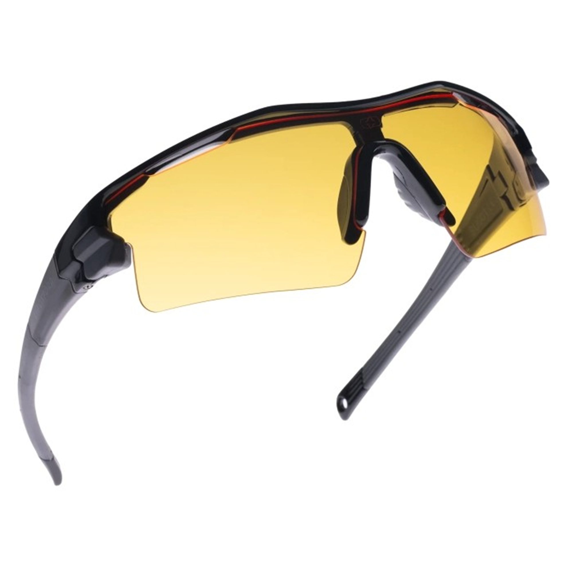 Oxford Sector Multi-Lens Motorcycle Sunglasses - Clear Smoke Yellow Lens 4