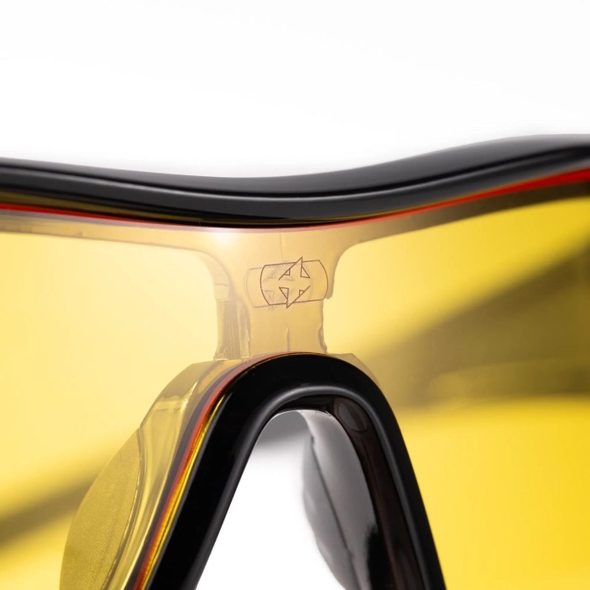 Oxford Sector Multi-Lens Motorcycle Sunglasses - Clear Smoke Yellow Lens 5