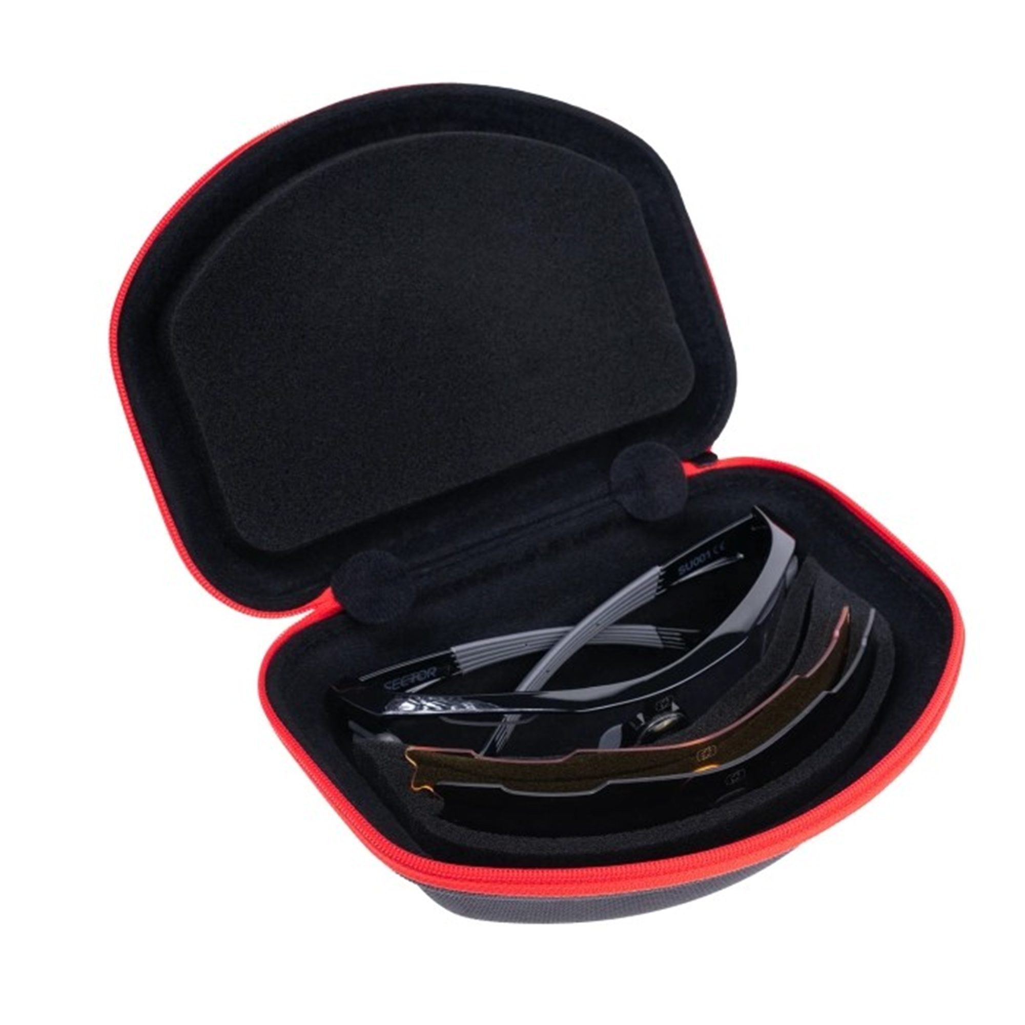 Oxford Sector Multi-Lens Motorcycle Sunglasses - Clear Smoke Yellow Lens 8