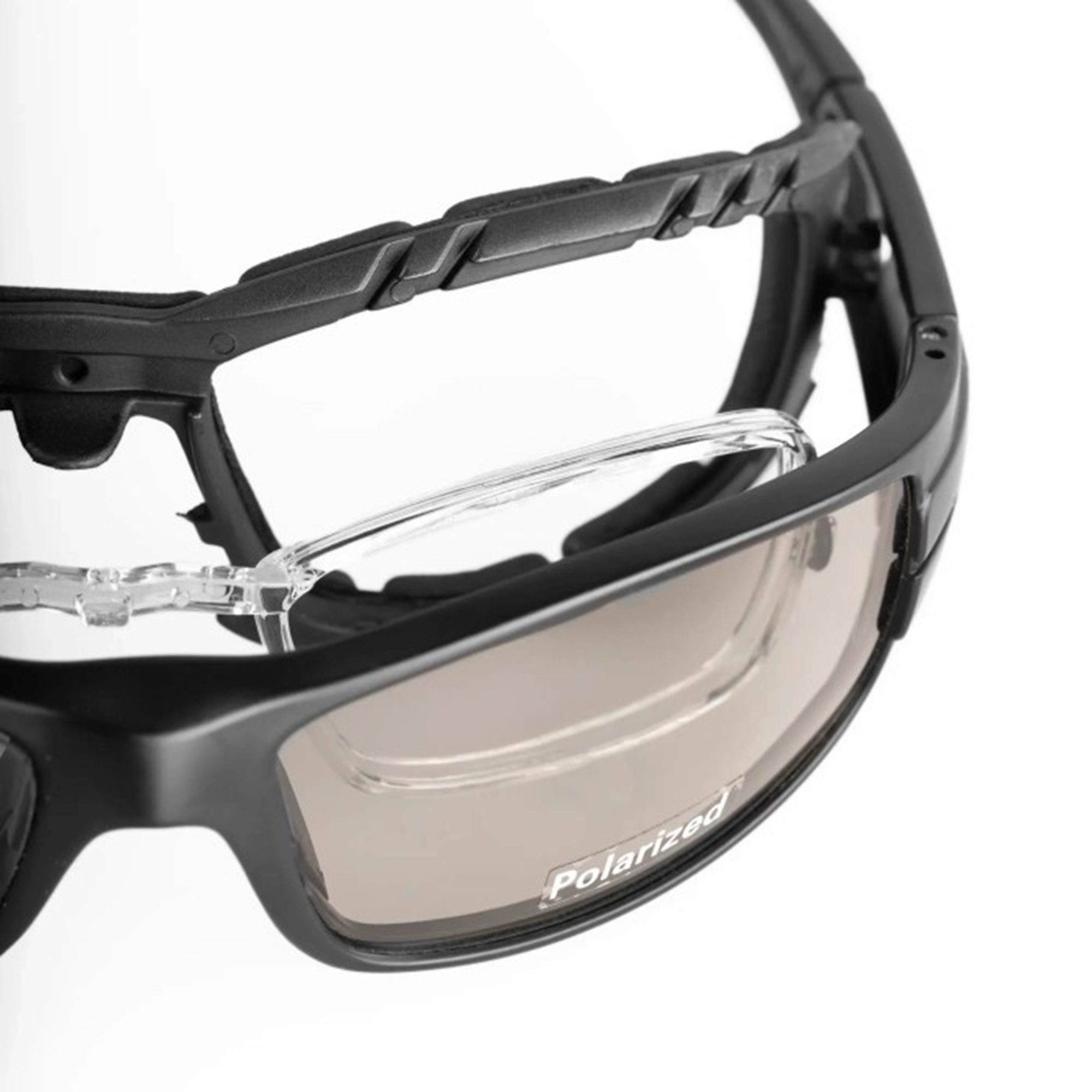 Oxford Transformer Polarised Auto-Tint Motorcycle Sunglasses + Lens Insert 7