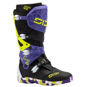 Sidi Crossair X Motorcycle Boots - Black Violet 1