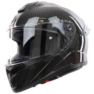 Spada Blade Carbon Motorcycle Helmet - Black 1