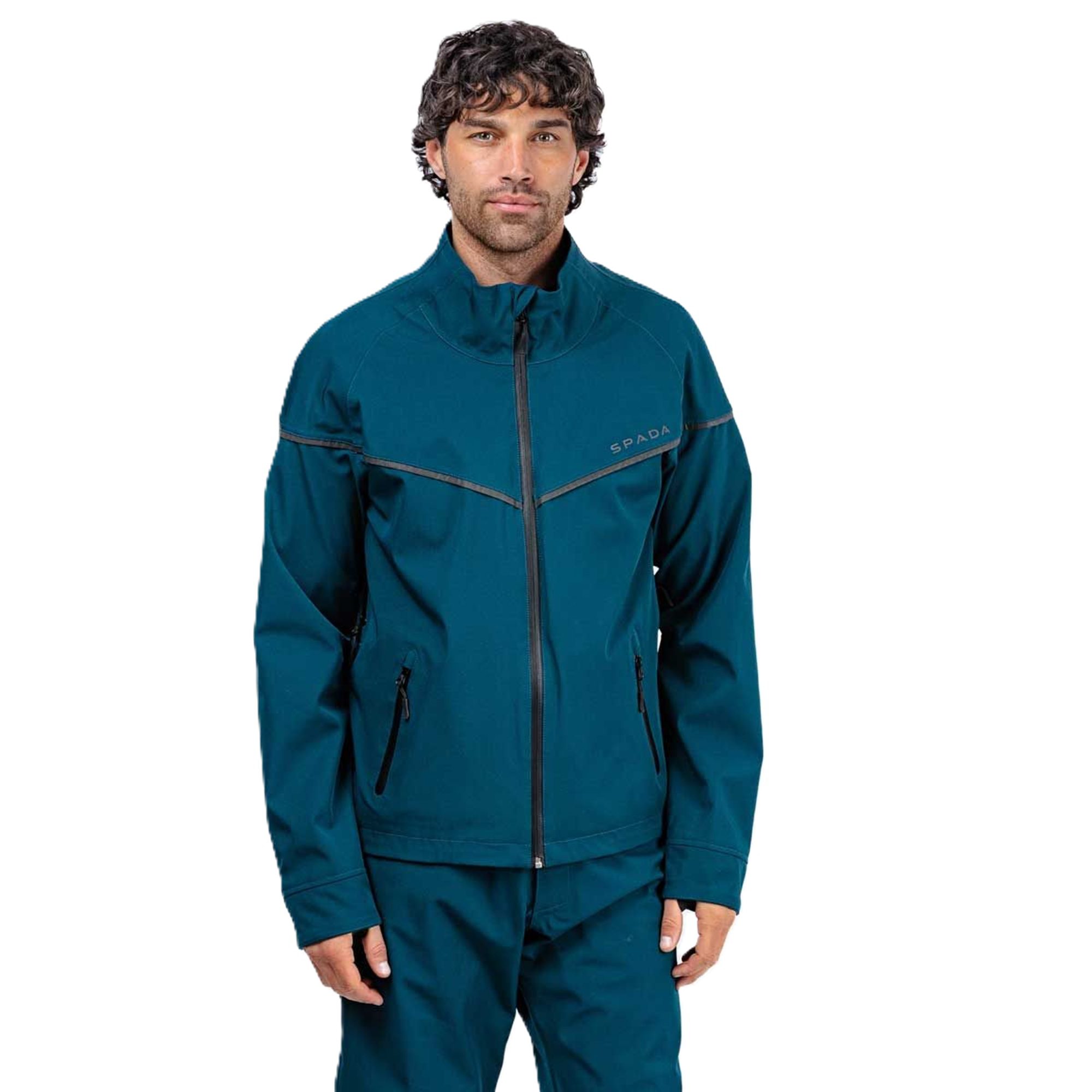 Spada Dash Waterproof Motorcycle Jacket Coral Blue 2