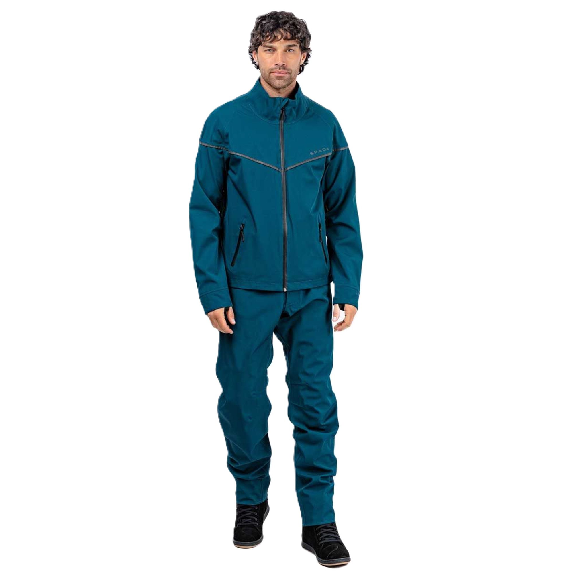 Spada Dash Waterproof Motorcycle Jacket Coral Blue 3