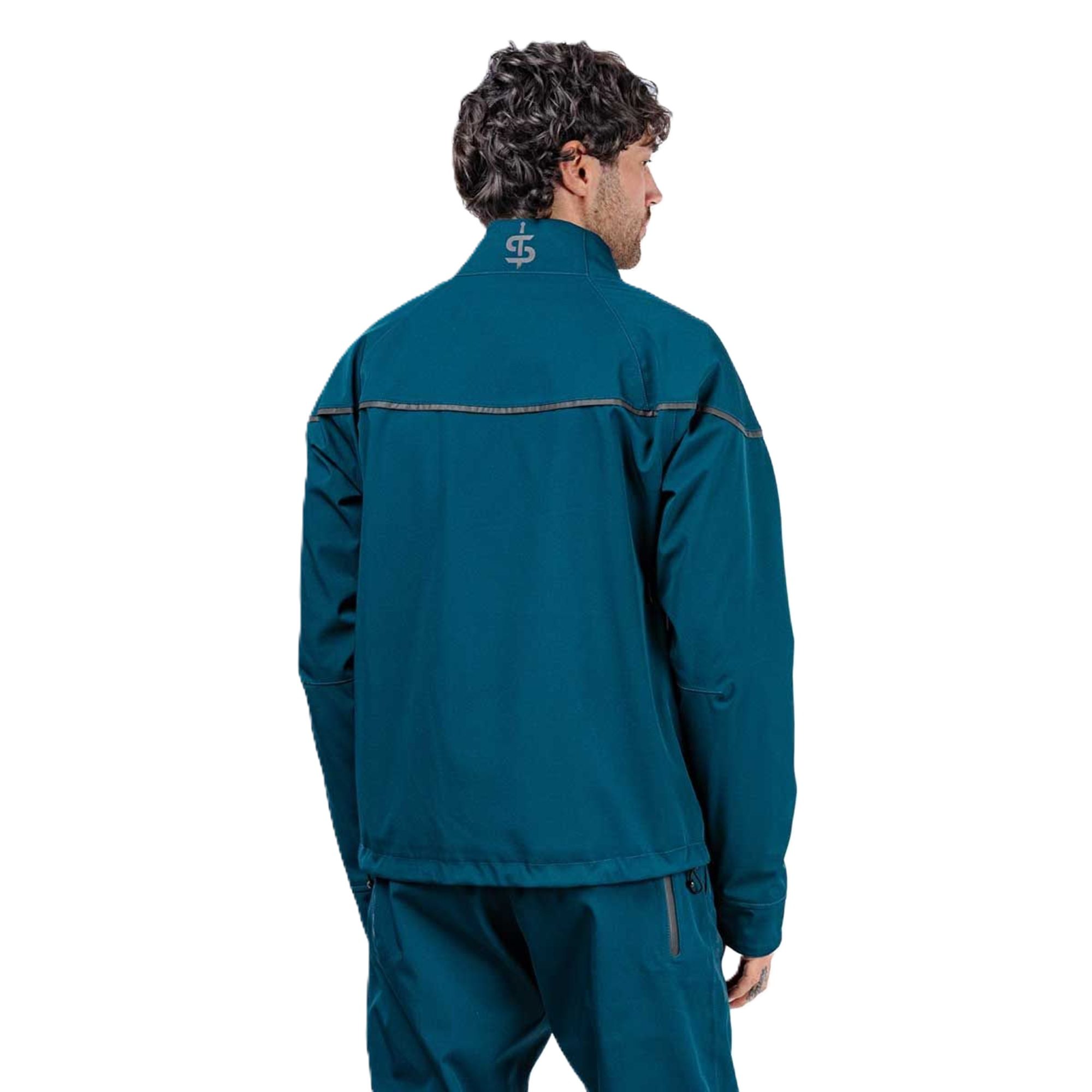 Spada Dash Waterproof Motorcycle Jacket Coral Blue 4