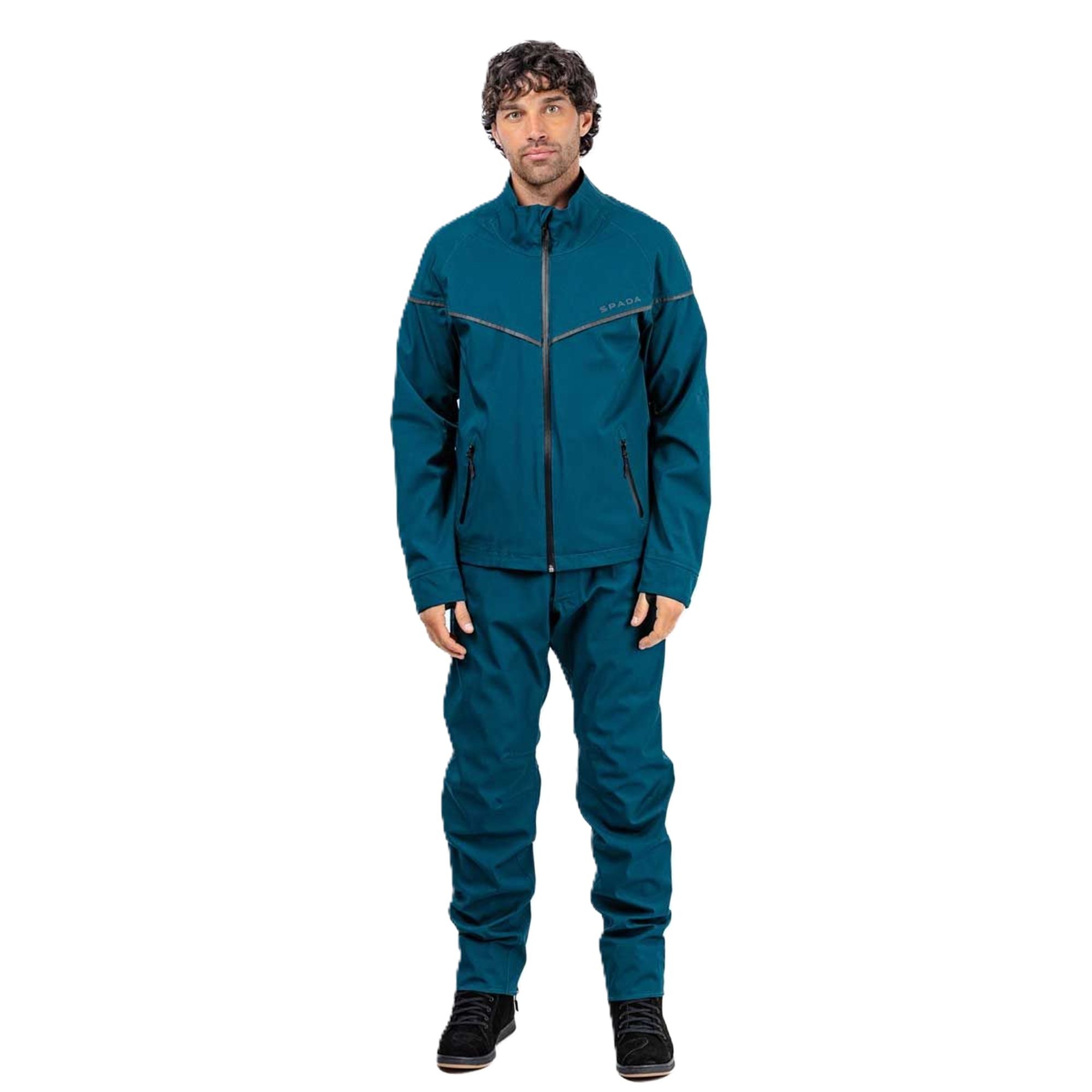 Spada Dash Waterproof Motorcycle Jacket Coral Blue 5