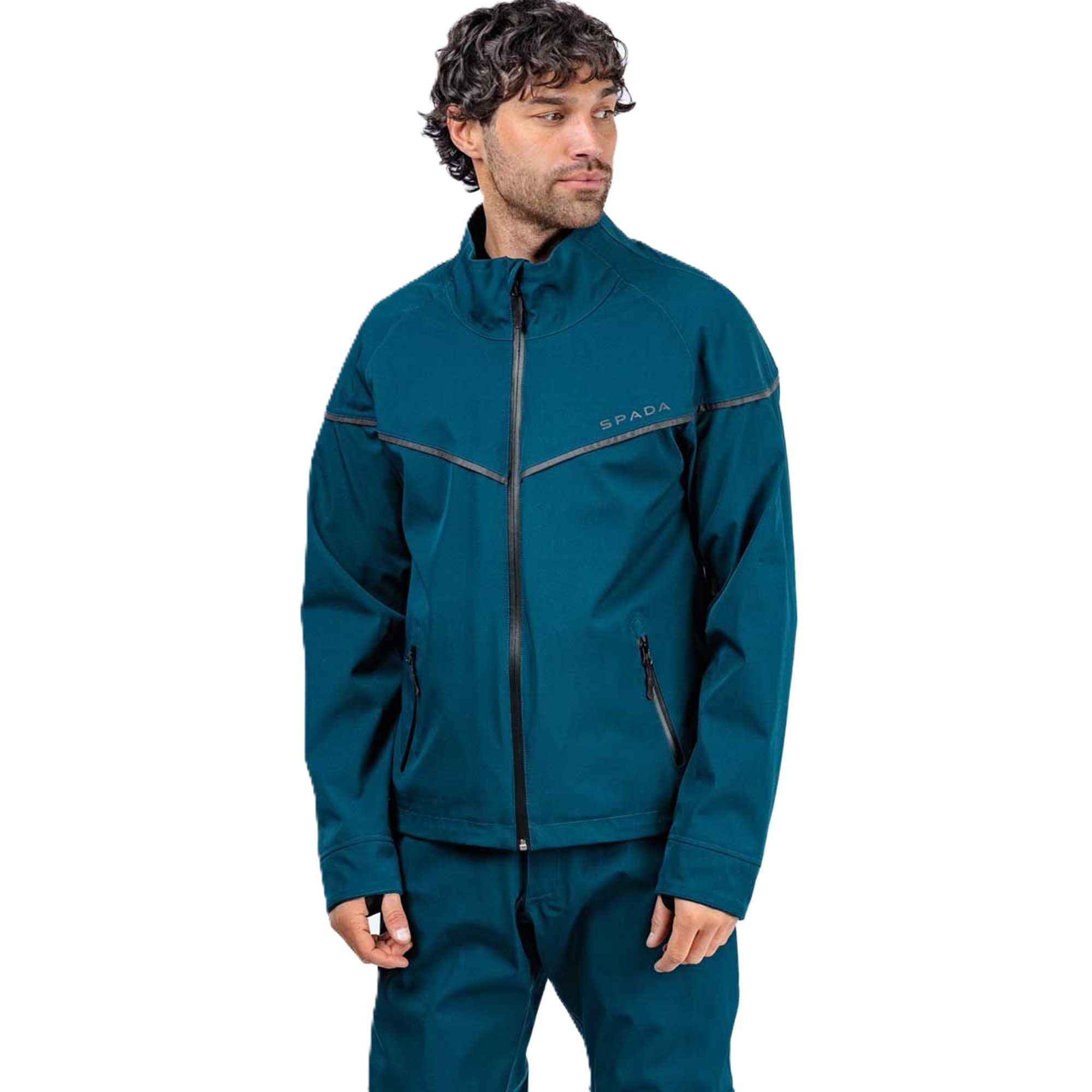 Spada Dash Waterproof Motorcycle Jacket Coral Blue 6
