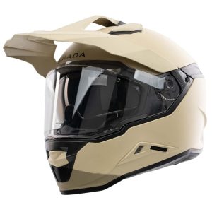Spada Nitride Plain Motorcycle Helmet - Matt Sand 1