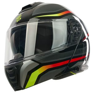 Spada Sirius Flow Motorcycle Helmet Orange 1