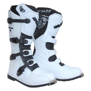 Wulfsport Trackstar 1.0 Motocross Boots White 1