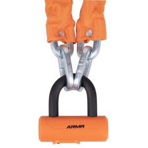 ARMR Motorcycle Chain & Lock 10mm x 1.5m 1