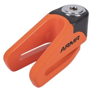 ARMR V Motorcycle Disc Lock - Orange 1
