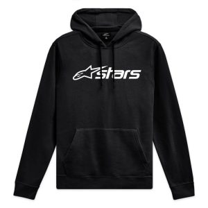 Alpinestars Blaze v3 Motorcycle Hoodie Black White 1