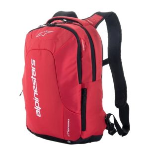 Alpinestars City Hunter v2 Motorcycle Backpack - Red Black 1