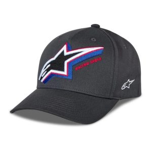 Alpinestars Lucid Snapback Motorcycle Hat - Charcoal 1