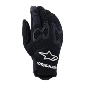Alpinestars Manti Air Motorcycle Gloves - Black White 1