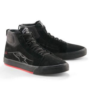 Alpinestars Ride-63 Leather Boots Black Bright Red 1