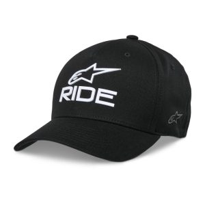 Alpinestars Ride Sonic Motorcycle Hat Black White 1