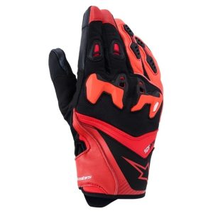 Alpinestars SP-R Pro Motorcycle Gloves – Bright Red/Fluo/Black Alpinestars SP-R Pro Motorcycle Gloves - Bright Red Fluo Black 1