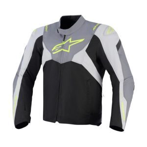 Alpinestars T-Jaws v4 WP Motorcycle Jacket Black Ice Grey Dark Grey 1
